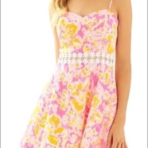 Lilly Pulitzer Lenore Lace Cut-out Dress
